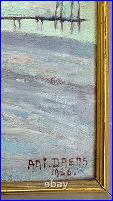 1926+nice Et Son Casino Par Antoine Daens (1871-1946) Tb Coté+superbe Palette++