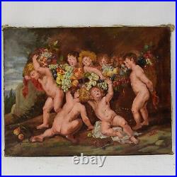 1946 Alfred HAAG (XX) ARTPRICE Peinture à l'huile ancienne d'après Rubens