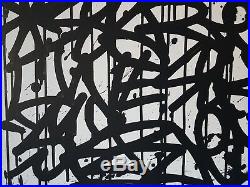 80X80 TOILE DE ROULLAND T SKRED tag contemporain moderne peinture art no jonone