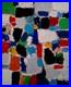ALEXANDRE PONS/Abstrait contemporain-feuilles d&rsquo;or pièce unique format 61×50 cm