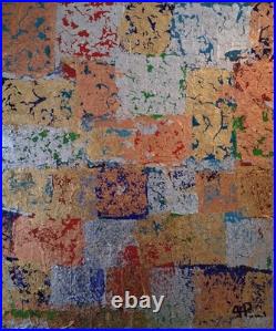 ALEXANDRE PONS/Abstrait contemporain pièce unique format 55x46 cm