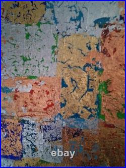 ALEXANDRE PONS/Abstrait contemporain pièce unique format 55x46 cm