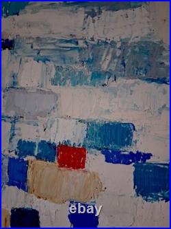 ALEXANDRE PONS/Abstrait contemporain pièce unique format 61 x 46 cm