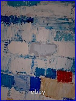 ALEXANDRE PONS/Abstrait contemporain pièce unique format 61 x 46 cm