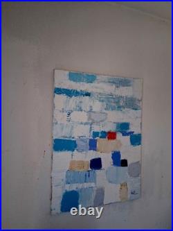ALEXANDRE PONS/Abstrait contemporain pièce unique format 61 x 46 cm