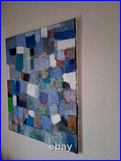 ALEXANDRE PONS/Abstrait contemporain pièce unique format 65x54 cm