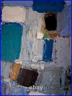 ALEXANDRE PONS/Abstrait contemporain pièce unique format 65x54 cm