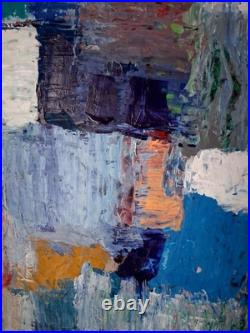 ALEXANDRE PONS/Abstrait contemporain pièce unique format 65x54 cm