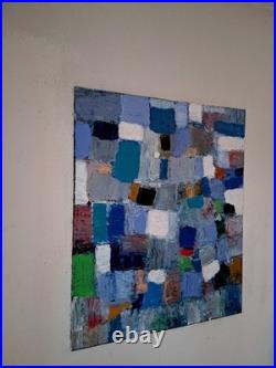 ALEXANDRE PONS/Abstrait contemporain pièce unique format 65x54 cm