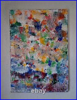 ALEXANDRE PONS/Abstrait contemporain pièce unique format 69 x 48 cm