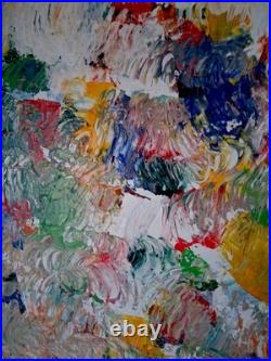 ALEXANDRE PONS/Abstrait contemporain pièce unique format 69 x 48 cm