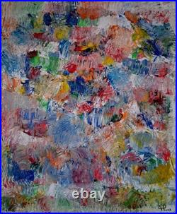 ALEXANDRE PONS/Abstrait contemporain pièce unique format 73x60 cm