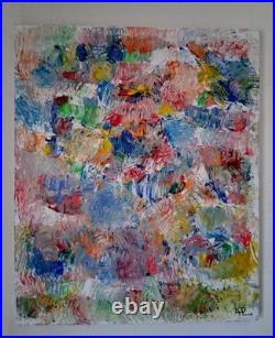 ALEXANDRE PONS/Abstrait contemporain pièce unique format 73x60 cm ALEXANDRE PONS/Abstrait contemporain pièce unique format 73x60 cm