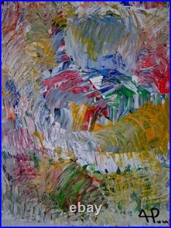 ALEXANDRE PONS/Abstrait contemporain pièce unique format 73x60 cm ALEXANDRE PONS/Abstrait contemporain pièce unique format 73x60 cm