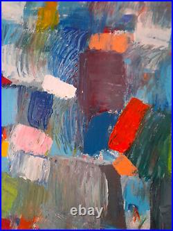 ALEXANDRE PONS/Abstrait contemporain pièce unique format 73x60 cm