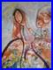 ALEXANDRE SACHA PUTOV (1940-2008) Acrylique Toile Signée Datée Art Cloche 1991