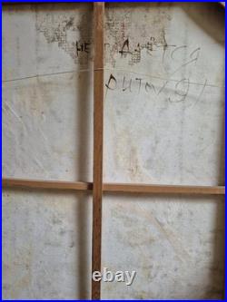 ALEXANDRE SACHA PUTOV (1940-2008) Acrylique Toile Signée Datée Art Cloche 1991