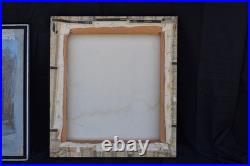 AUDREY WELCH (XXe siècle) Sigfrida Acrylique sur papier marouflé sur toile