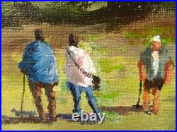 Acrylique sur toile Le Village Philippe Laurent (XXe-XXIe)