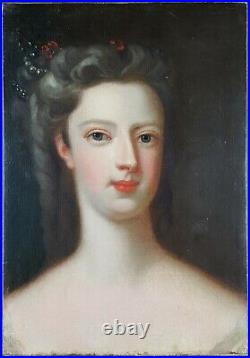 Ancien Tableau Marie-Antoinette Peinture Huile Antique Oil Painting Dipinto