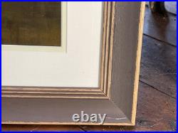 Anonyme Huile sur toile marouflée sur carton Brouette XX