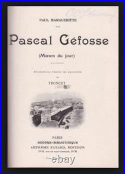 Antony TRONCET (1879-1939) Double peinture vers 1905 illustration grisaille