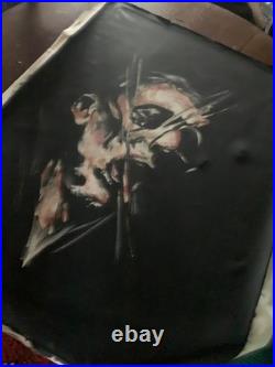 Art Contemporain 90x115cm Portrait Expressionniste Original