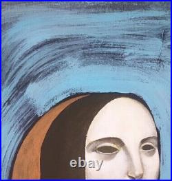 Art contemporain tableau peinture acrylique sur toile oeuvre originale signée