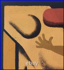 Art contemporain tableau peinture acrylique sur toile oeuvre originale signée Art contemporain tableau peinture acrylique sur toile oeuvre originale signée