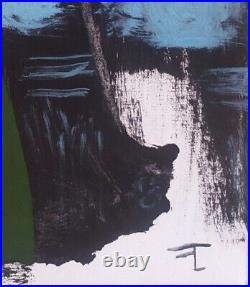 Art contemporain tableau peinture acrylique sur toile oeuvre originale signée