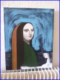Art contemporain tableau peinture acrylique sur toile oeuvre originale signée