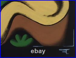 Art contemporain tableau peinture acrylique sur toile oeuvre originale signée