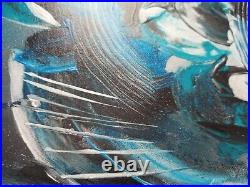 Art contemporain tableau peinture sur toile ouvre d'art abstrait originale