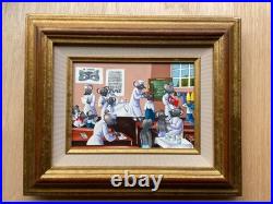 Art naïf Tableau Peinture Charlotte Lachapelle visite médicale Médecine Souris