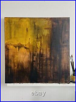 Art tableau peinture Huile sur toile Abstrait oeuvre originale signée