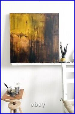 Art tableau peinture Huile sur toile Abstrait oeuvre originale signée