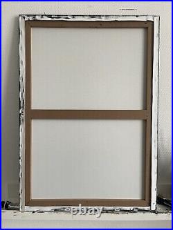 Art tableau peinture acrylique sur toile, Femme, Nu, oeuvre originale signée