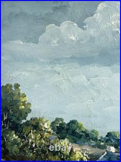 Belle Marine Huile sur Toile Signée R. Mogisse (1933) Dans le golfe du Morbihan