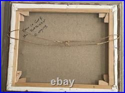 Belle Marine Huile sur Toile Signée R. Mogisse (1933) Dans le golfe du Morbihan