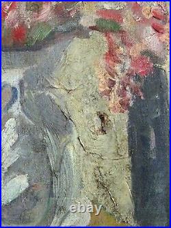 Belle Peinture C. 1930-fauvisme-scène D'intérieur/nature Morte-l'esprit Seyssaud