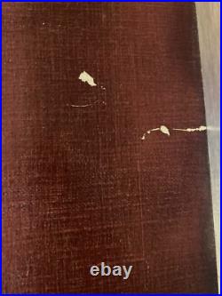 Belle Peinture Huile Sur Toile Abstrait Signé Graff Hst Abstraction Art 1960