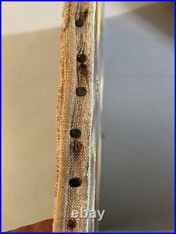 Belle peinture Huile Sur Toile Femme Aux En Provence 1950 art Ancien Signé XXe