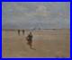 Berck plage pêche aux crevettes, Henry CARON (1860-1941) Abbeville, Etaples, mer