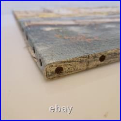 Bernard Dufour (1922-2016) HST de la série Port de St Tropez 45,7 x 38 70