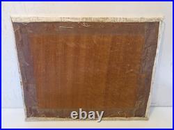 Bernard Dufour (1922-2016) HST de la série Port de St Tropez 46 x 37,5 70