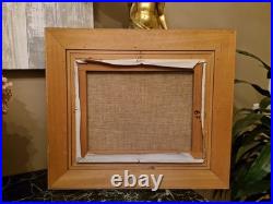 Bernard HOUZET, Huile Sur Toile Paysage Peintre Franc Comtois