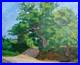 Boris Wladimir BUCHET1917-1999 Le grand arbre Huile sur toile Post-cubiste