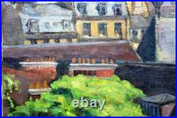 Boris Wladimir BUCHET (1917-1999)- Le dôme de Saint-Pierre Vatican H. S. Toile