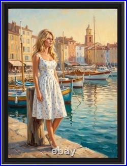 Brigitte Bardot au soleil de Saint-Tropez? 30x40 cm