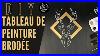 Broderie Sur Toile Tableau De Peinture Brod E Diy D Coration Murale Tutoriel Complet Gratuit